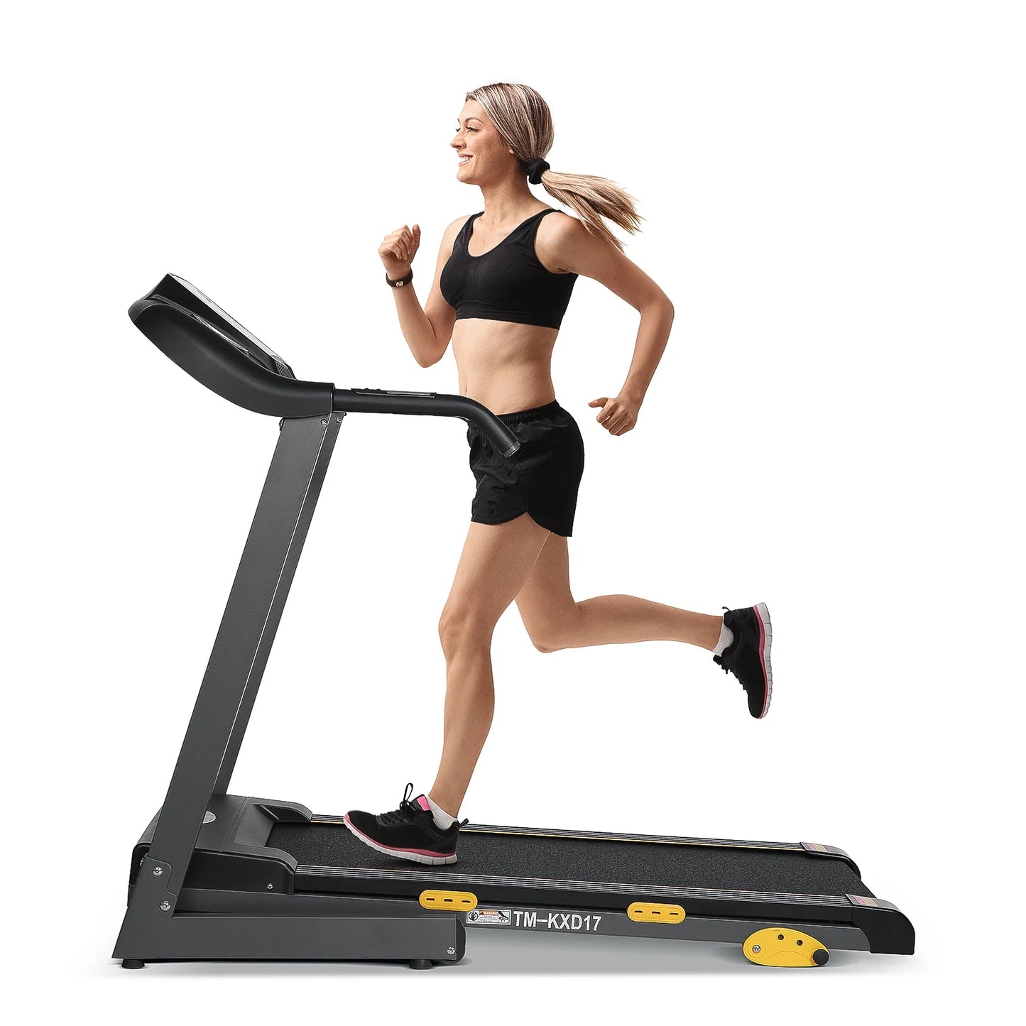 Treadmill with Incline Electric Motorized Running Machine with 17" Belt 220Lbs Max. Weight with 15 Preset Programs Perfect for Home Use